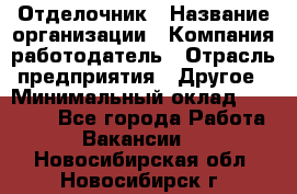 Отделочник › Название организации ­ Компания-работодатель › Отрасль предприятия ­ Другое › Минимальный оклад ­ 25 000 - Все города Работа » Вакансии   . Новосибирская обл.,Новосибирск г.